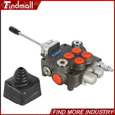 Hydraulic Directional Control Valve For Tractor Loader W/ Joystick 21gpm 2spool