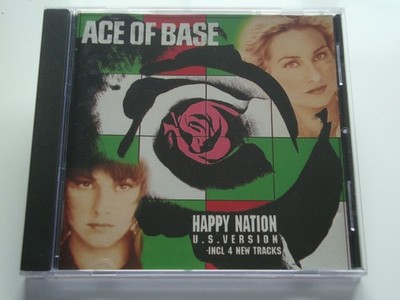 ACE OF BASE - Happy Nation - U.S. Version - 1993 CD - ALL THAT SHE WANTS