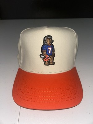 NWT MORGAN WALLEN GAINESVILLE FLORIDA UF NORRIS BEAR EXCLUSIVE HAT ORANGE SNAP