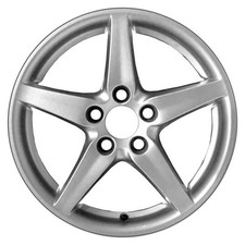 For Acura Rsx 05-06 Cci 5-spoke Silver 17x7 Alloy Factory Wheel Remanufactured