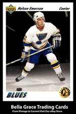 1991-92 Upper Deck Nelson Emerson #445 St. Louis Blues NHL Hockey 