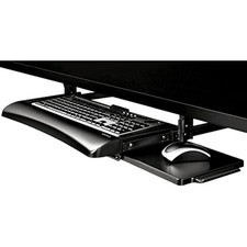 Office suites underdesk keyboard drawer, black/silver 9140305 