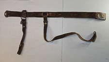 Civil War Dragoon Officers M1851 Buff Belt w/Eagle Buckle  Sword Hangers