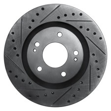 For Mitsubishi Outlander PHEV 18-22 Brake Rotor DFC Premium Drilled & Slotted