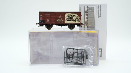 Brawa H0 49088 gedeckter Güterwagen "Magirus Deutz" DB | Zustand: Gebraucht
