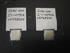 Intel Core i7-4790K 4GHz FCLGA1150 Quad-Core Processor (BX80646I74790K) LOT OF 2