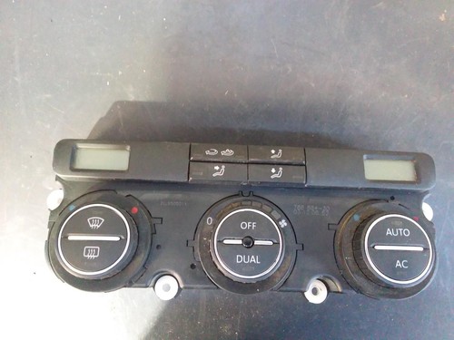 VOLKSWAGEN TIGUAN HEATER/AC CONTROLS 5N, CLIMATE CONTROL TYPE, NON SEAT WARMER,