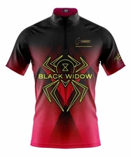 Custom Name Hammer Black Widow 2.0 Hybrid Bowling Jersey Shirt Gifts Size S-5XL