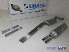 IMASAF Auspuffset f&uuml;r Mercedes S-Klasse W108/W109 280 SE 4.5| Mitteltopf+Endtopf