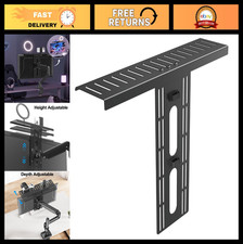 Height Adjustable DSLR Monitor Mount - Supports 11 lbs, VESA 75/100mm, Ideal for