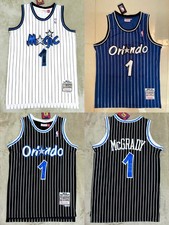 Orlando Magic 1 Mens Short Sleeve T-Shirt Top Tracy Vintage S-XXL