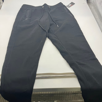 СПОРТИВНЫЕ ШТАНЫ RUDOLPH - РАЗМЕР: МУЖСКИЕ M - ЧЕРНЫЙ