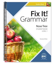 IEW Fix-It Grammar Level 1 Nose Tree Student Book