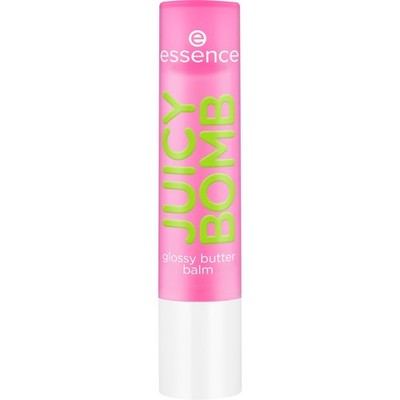 essence JUICY BOMB glossy butter balm, 2.5 g (1er Pack), 03 Time To Pitaya