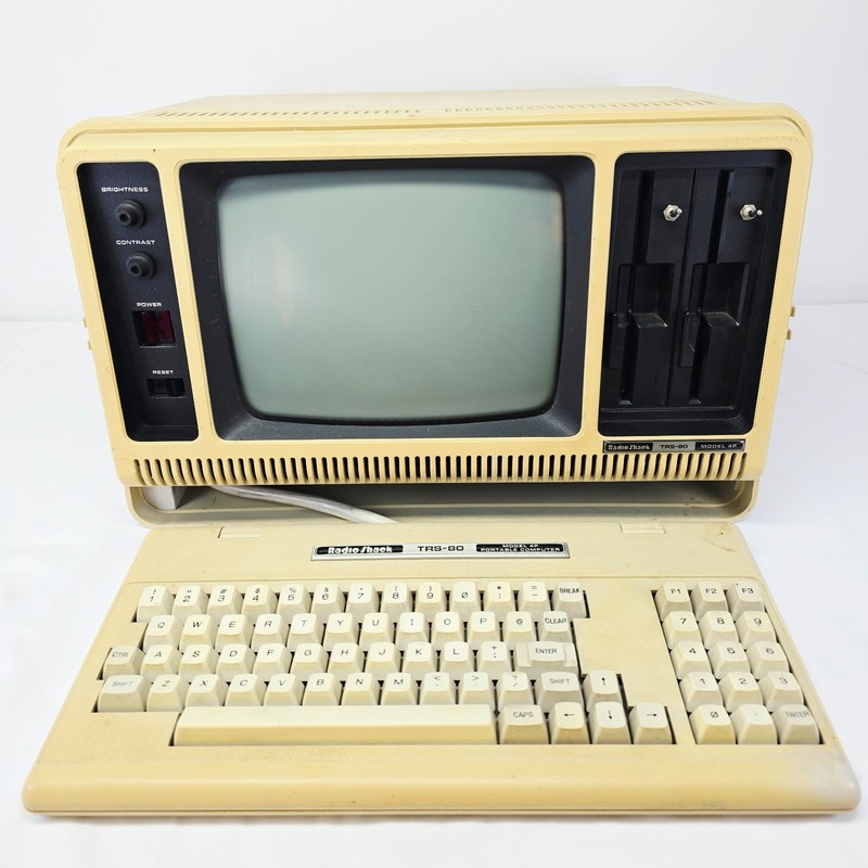 Tandy Radio Shack TRS-80 Model 4P - Model 26-1080A Untested Spares or Rapair