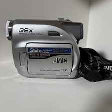 JVC GR-D350U Mini-DV Digital Video Camera Camcorder 32x Optical Zoom. Untested