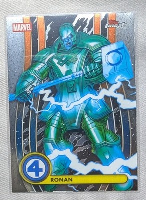 2026 Topps Finest Marvel Fantastic Four Ronan Base #039