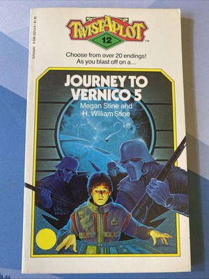 Twist a Plot 12 Journey to Vernico 5 Stine Choose your adventure pb
