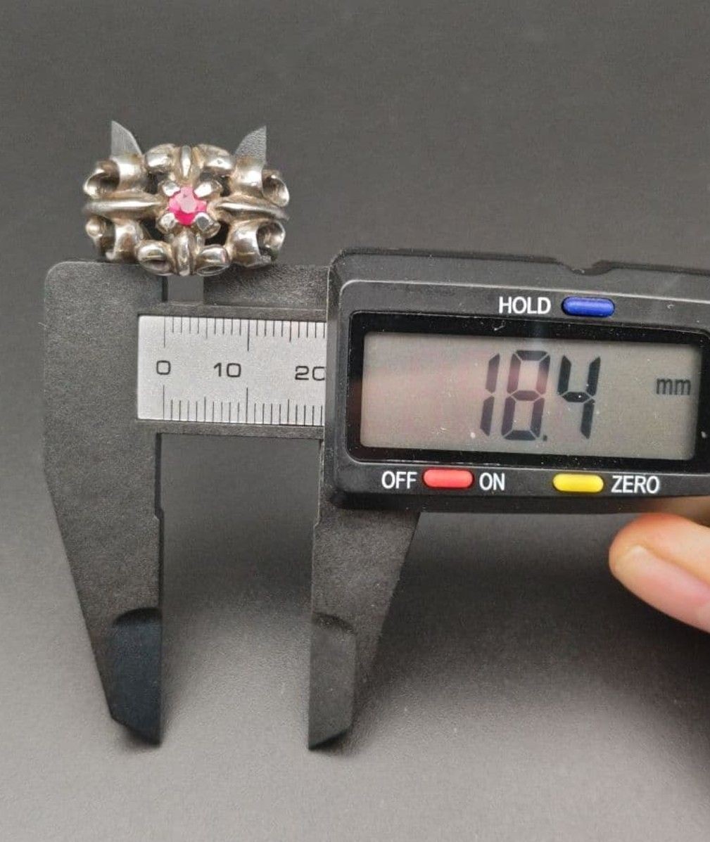 A&G Ring Ruby Authentic Sterling Silver 925 Size … - image 13