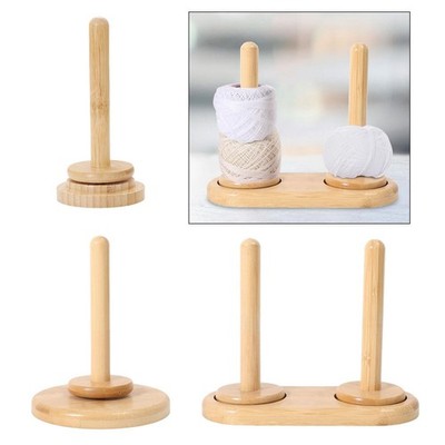Yarn Holder Yarn Winder Storage Rack Gift for Crafts Lover 360° Rotating