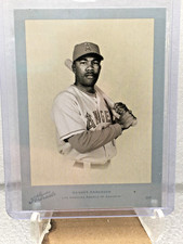 GARRET ANDERSON 2005 /50 Donruss Portraits ZENITH BLUE B&W SP-81
