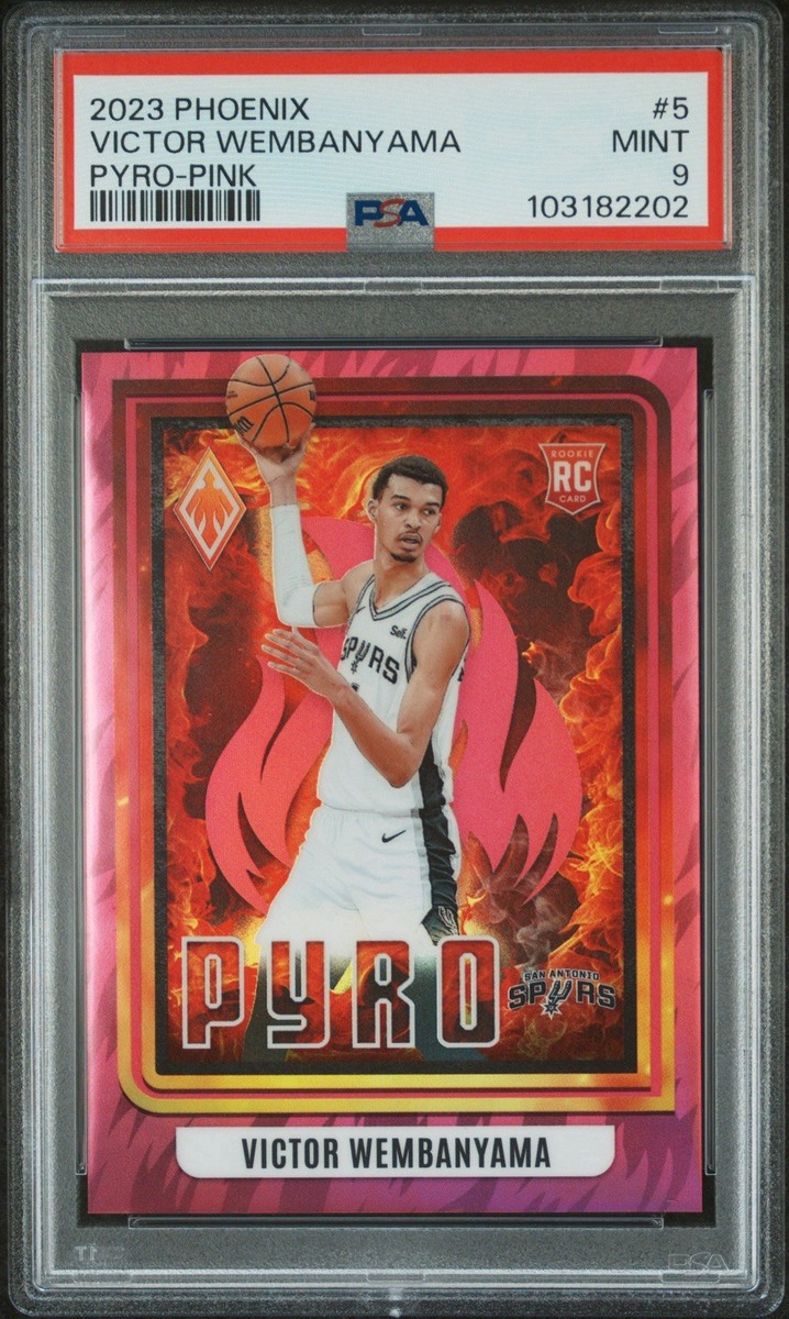 美品 Topps2023 WEMBAYAMA ウェンバンヤマ RC ミニパラレル 🔥 2023 PANINI PHOENIX PYRO PINK VICTOR WEMBANYAMA RC ROOKIE 66/99
