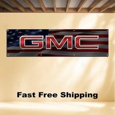 GMC 2'X8' BANNER FLAG GENERAL MOTOR COMPANY