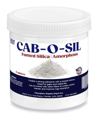 Cabosil Fumed Silica 4oz - Professional Epoxy Resin Thickener for Smooth Results