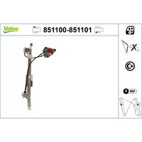 Valeo 851100 Fensterheber FüR Seat Altea L Toledo 5P5 5P8 5P1 5P2