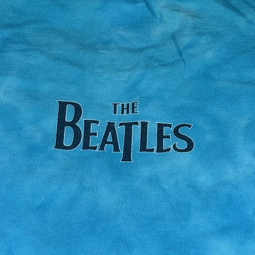 Vintage 1998 The Beatles “Garden” Tie Dye T-Shirt Sz XL Not Fade Away Graphics - Picture 4 of 8