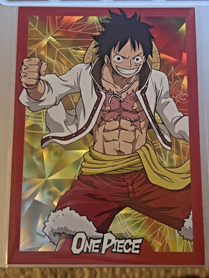 Panini One Piece 25th Anniversary Ruffy Bundle Set Nr. 2 Holo plus 3,6,7 Base NM