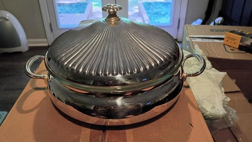 Gorham Heritage In Antique Us Silver-Plated Platters & Trays for