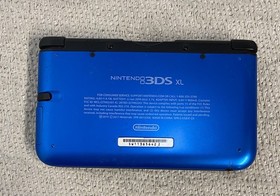 Nintendo 3DS XL Console Blue Handheld SPR-001 W/ Charger - NO JOYSTICK