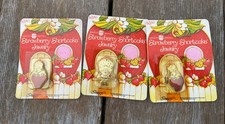 3 Vintage 1980s American Greetings Strawberry Shortcake jewelry/pin