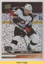 2023-24 Upper Deck Series 1 Speckled Foil Nick Seeler #136 READ 9jn