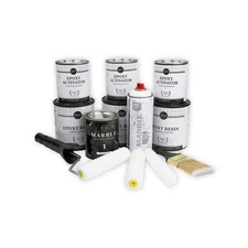 Giani Marble Easy Epoxy Countertop Paint Kit (Belgotta Black)