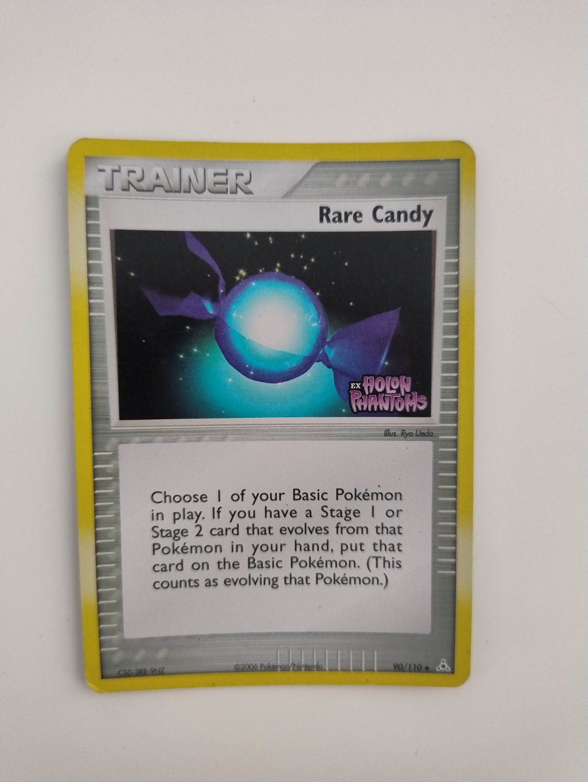 Pokemon Card: Rare Candy 90/110 - Reverse Holo - Ex Holon Phantoms Steamped (LP)