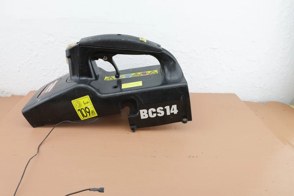 Sierra de asfalto de hormigón Bobcat BCS-14 mango de gatillo OEM Foto 2 de 4