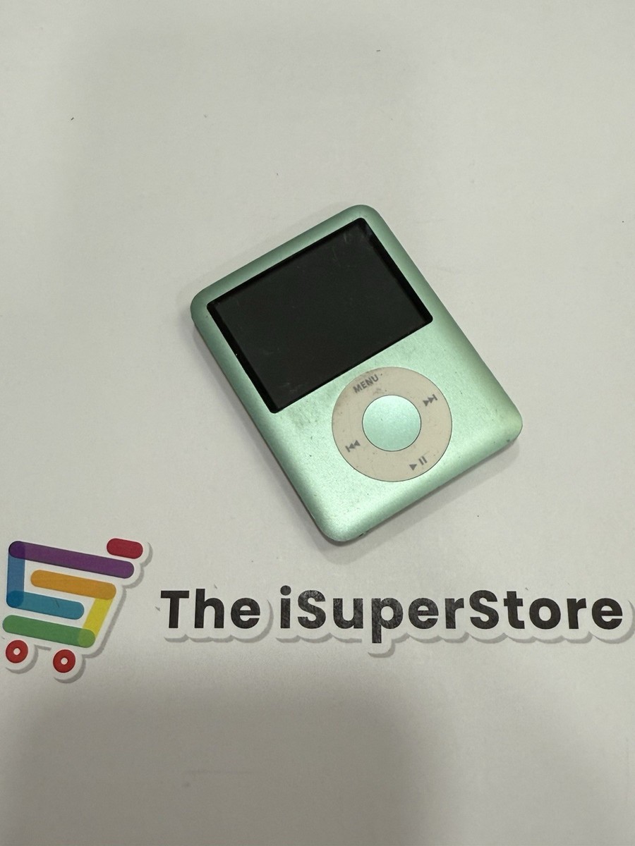 Apple iPod nano 3rd Generation Green (8GB) + 1 YR CPS Warranty | eBay