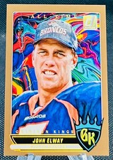 2025 Panini Donruss All-Time Gridiron Kings Bronze John Elway Broncos #d 004/100