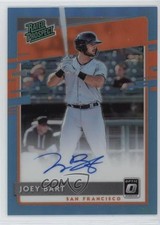 2020 Panini Donruss Optic Carolina Blue Prizm 17/35 Joey Bart #RPS-JO Auto 1t3