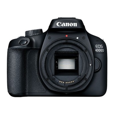 Canon EOS 4000D Travel DSLR Camera 18MP 3fps Continuous Shooting