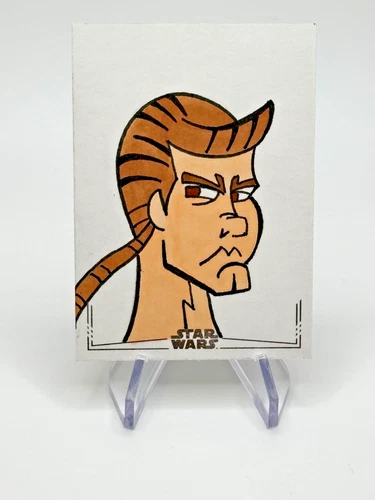 2025 Topps Star Wars Chrome 1/1 Anakin Skywalker Sketch Anthony Pietszak