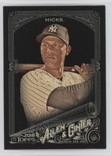 2018 Topps Allen & Ginter's X Aaron Hicks #44 9gy