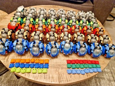 LEGO Bionicle Bohrok 6x6 SWARM 48 Different Krana Collectibles Special Listing