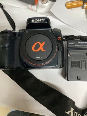 Sony Alpha a100 10.2MP Digital SLR Camera - Black (Body Only) for
