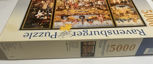 5000 Piece Ravensburger Puzzle Hieronymus Bosch The Garden of Earthly Delights - Picture 4 of 5