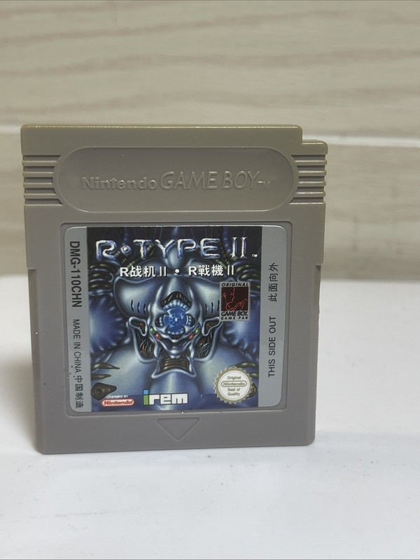 R-TYPE II 2 Nintendo Game Boy CHINA IMPORT Cart Only DMG-110CHN Tested & WORKING
