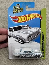 2013 Hot Wheels '64 CHEVY CHEVELLE SS White 233/250 HW Workshop