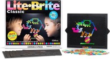 Lite Brite Classic, Favorite Retro Toy - Create Art with Light, STEM, Educationa